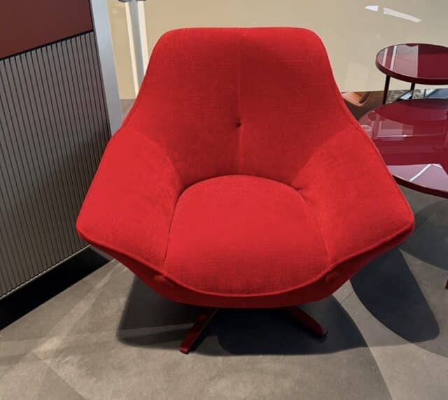 Rico Fauteuil Rom1961 Rouge