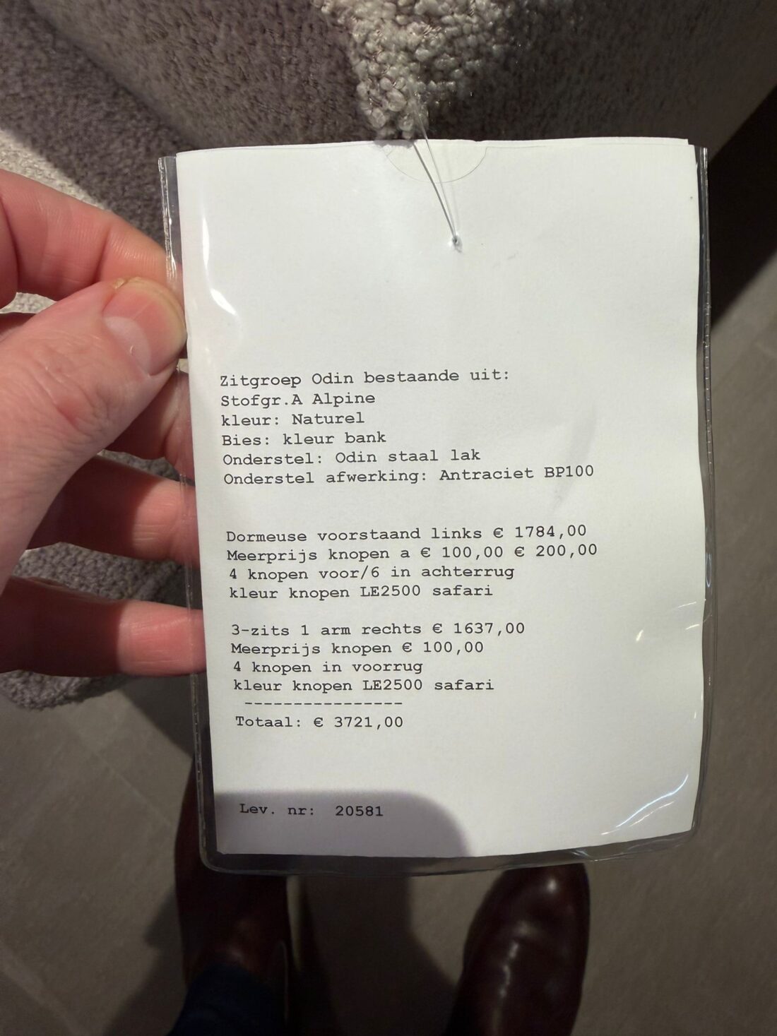 Odin Hoekbank Odin Hoekbank