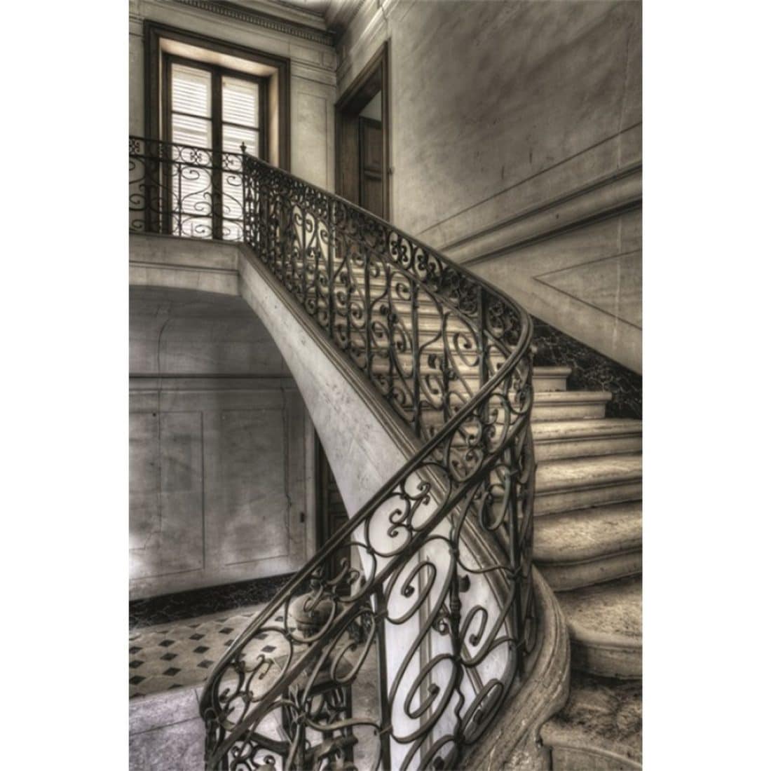Schilderij Mondiart Stairs