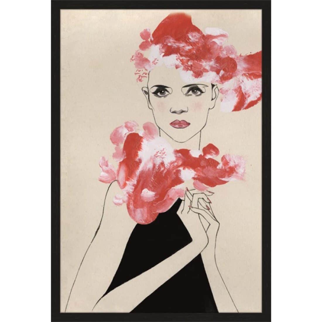 Schilderij Mondiart Pink Flower