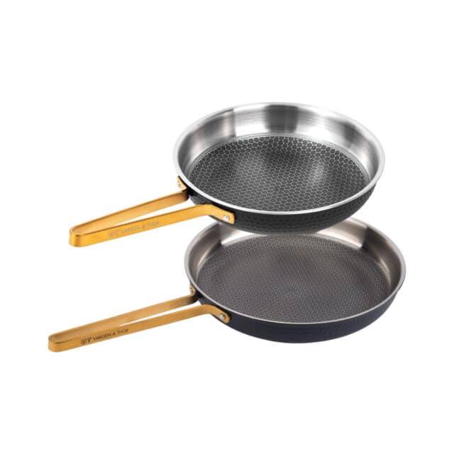 Arvet Duo 2 X Frying Pan Black 22 28 Cm