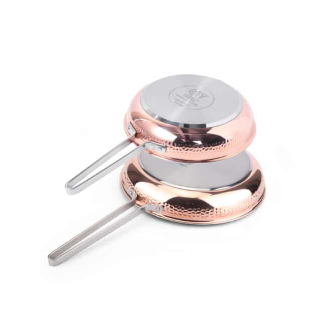 Mjlner Duo 2 X Copper Frying Pan 22 28 cm