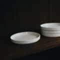 SERVICEN C – set van 4 dessertborden (wit)