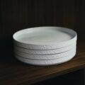 SERVICEN C – set van 4 dinerborden (wit)