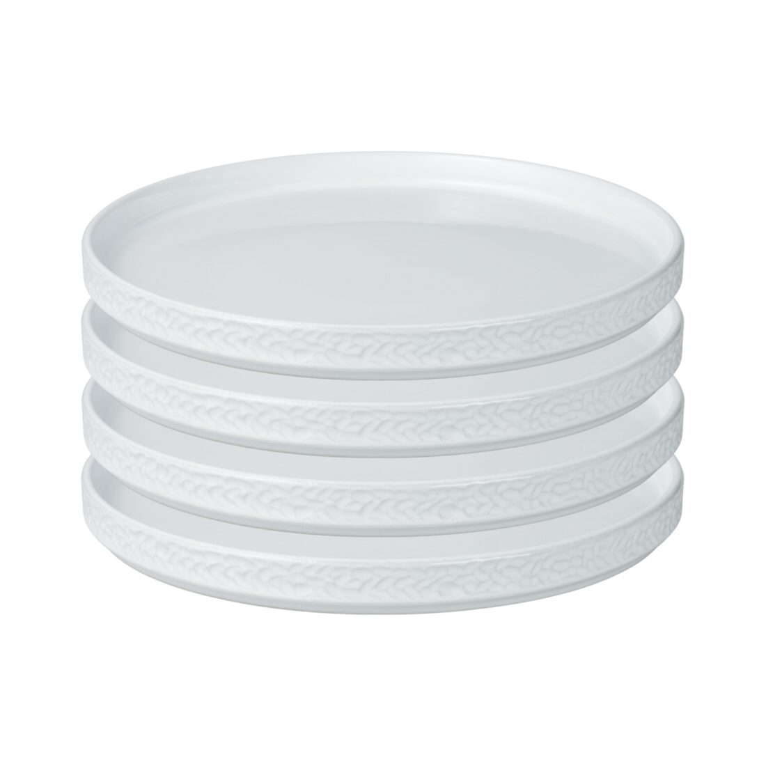 Vargen Thor Servicen C Wit Dinerborden Set Van 4 4