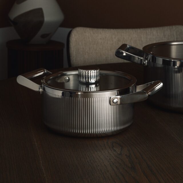 Glima 8211 Poêle de 2 litres en acier inoxydable poli