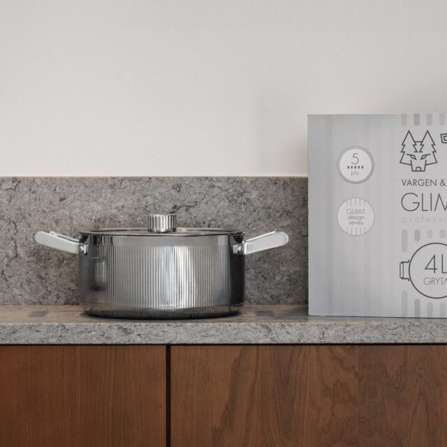 Vargen Thor Glima Silver Marmite de 4 litres 2