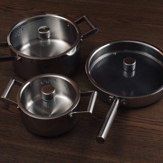 Vargen Thor Glima Silver Pan Set 2