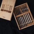LAVA – steakset (8-delig, gepolijst staal)