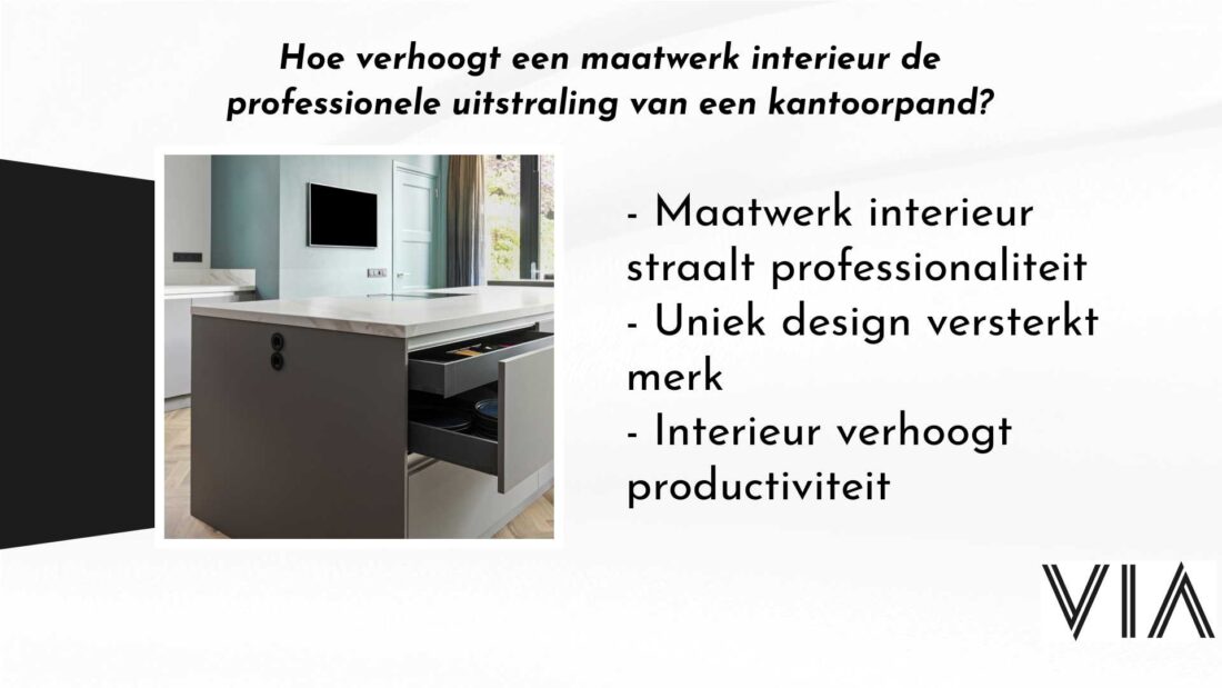 Hoe Verhoogt Een Maatwerk Interieur De Professionele Uitstraling Van Een Kantoorpand