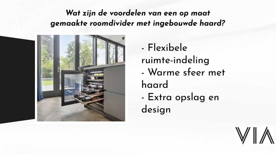 Wat Zijn De Voordelen Van Een Op Maat Gemaakte Roomdivider Met Ingebouwde Haard