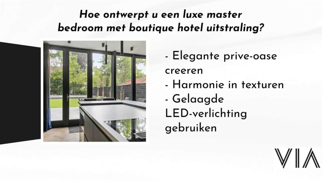 Hoe Ontwerpt U Een Luxe Master Bedroom Met Boutique Hotel Uitstraling