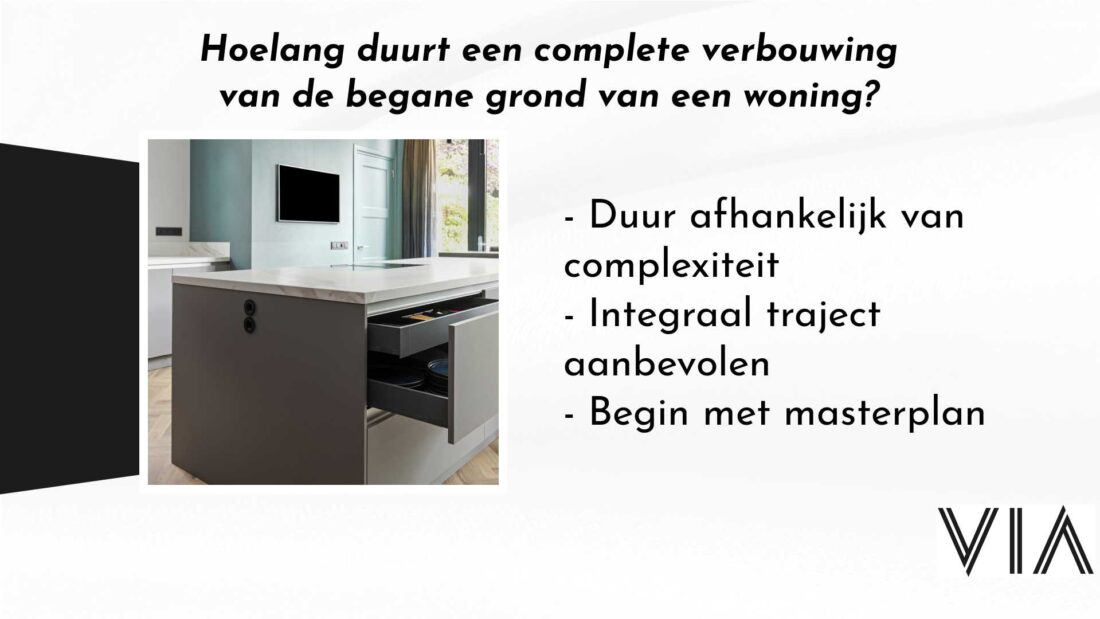 Hoelang Duurt Een Complete Verbouwing Van De Begane Grond Van Een Woning