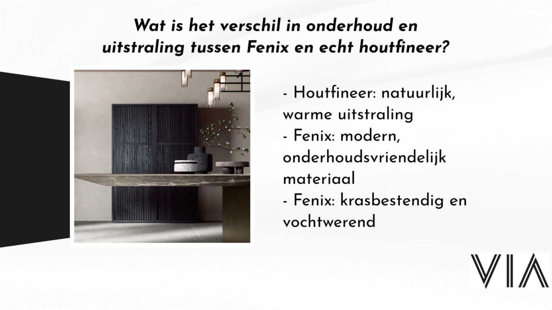 Wat Is Het Verschil In Onderhoud En Uitstraling Tussen Fenix En Echt Houtfineer