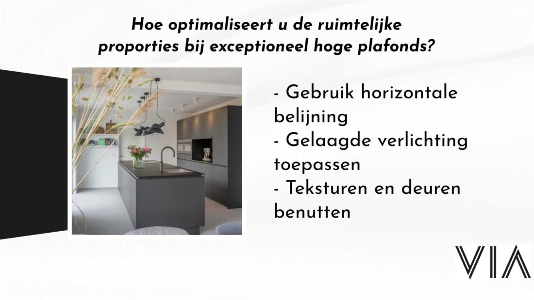 Hoe Optimaliseert U De Ruimtelijke Proporties Bij Exceptioneel Hoge Plafonds