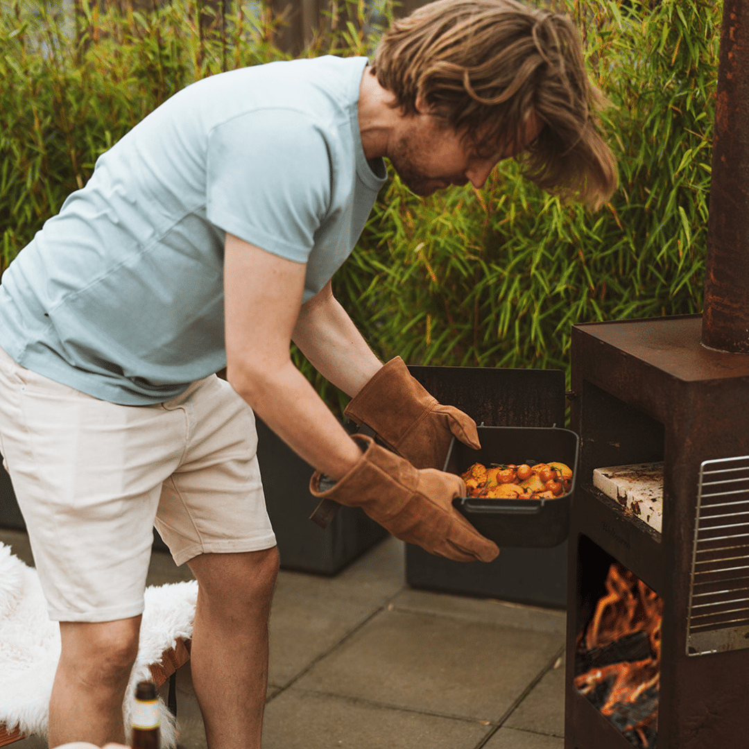 Outdooroven Weltevree Oven Dish met groentes