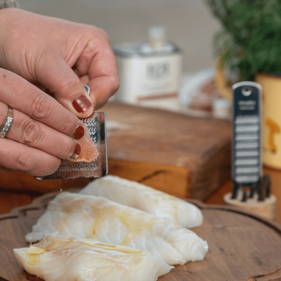 Rivsalt salt rock grating cod fillet