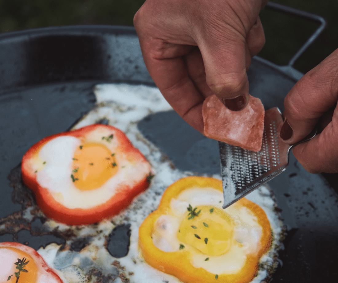 Rivsalt original is de perfecte smaakmaker op je gebakken ei