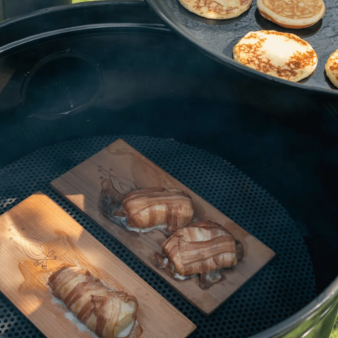 Maak dit lekkere recept met gevulde kabeljauw en spek van de rookplank! Maak dit lekkere recept met gevulde kabeljauw en spek van de rookplank!