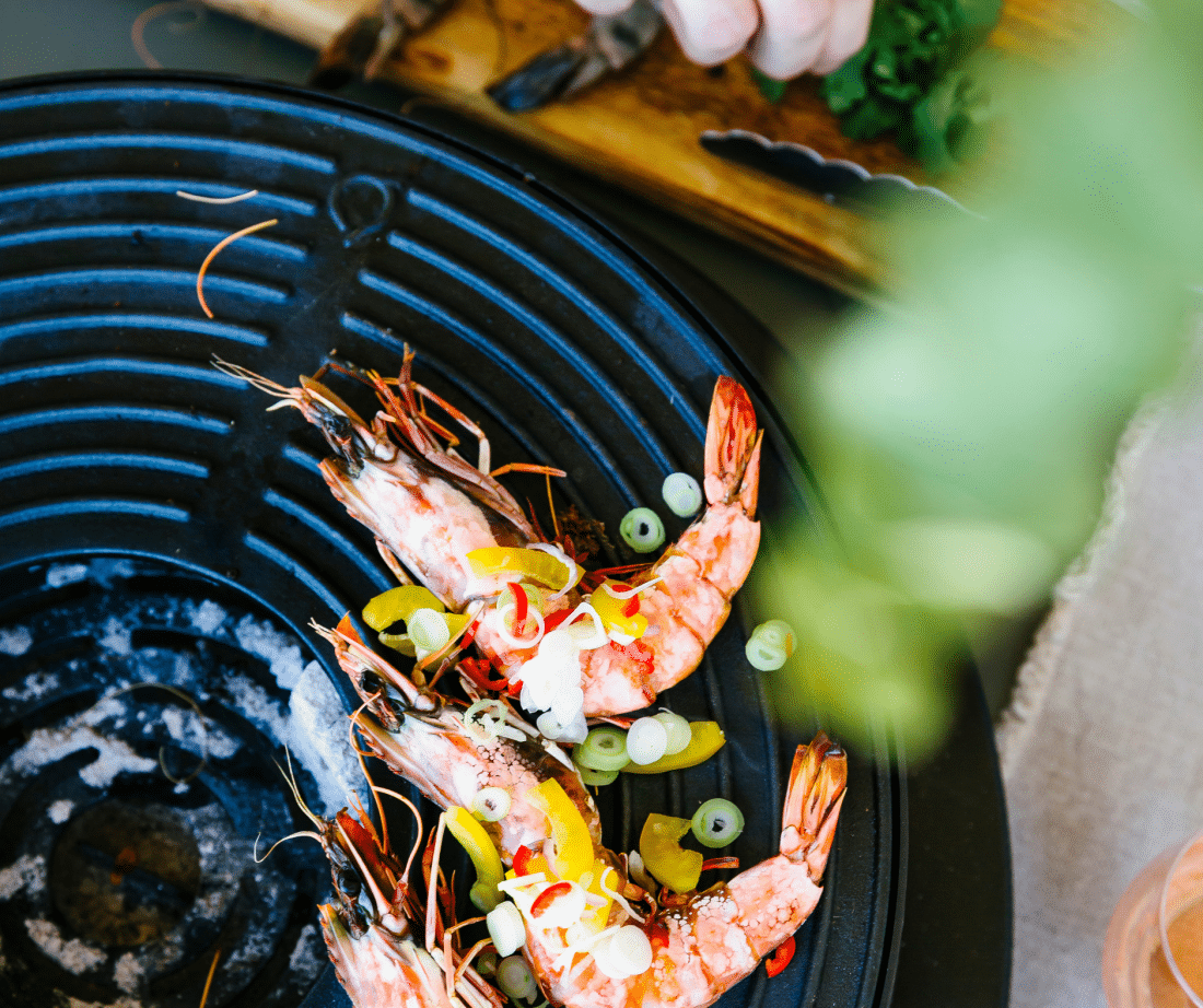 Grillen auf dem ofyr Tabl'O während Christi Himmelfahrt