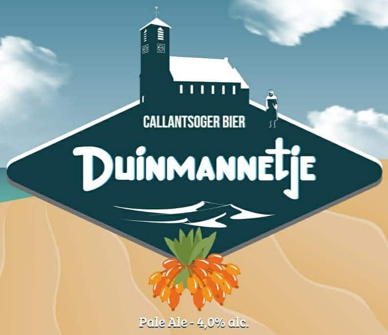 Duinmannetje Pale Ale with a hint of sea buckthorn