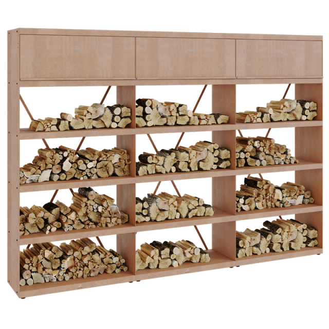 Ofyr Wood Storage Wood Storage Corten 300