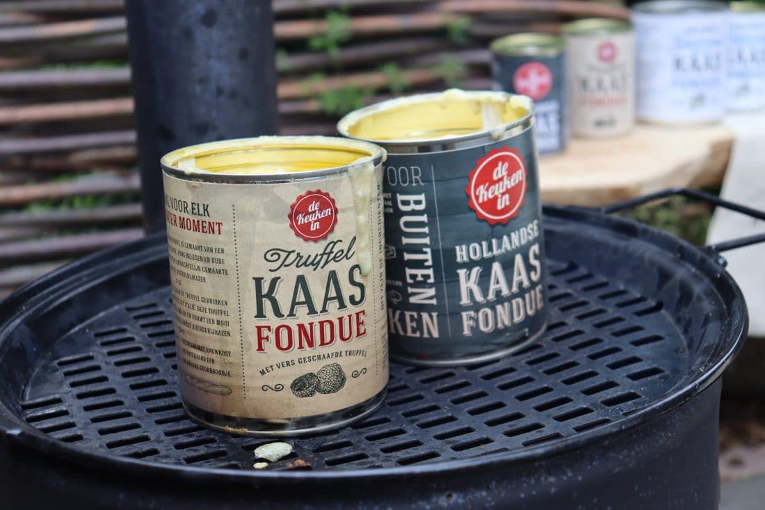 Fire LAB. canned cheese fondue