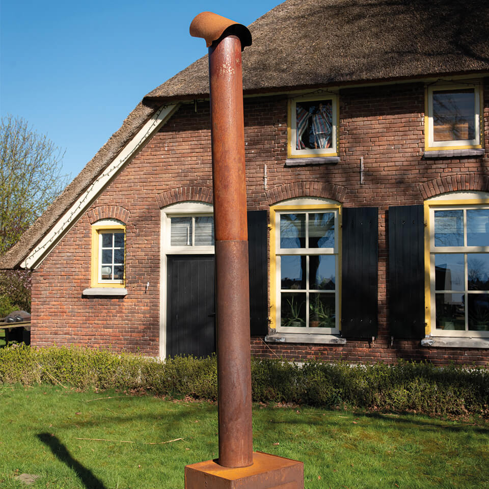 Four d'extérieur Weltevree : mètre supplémentaire de tuyau de cheminée