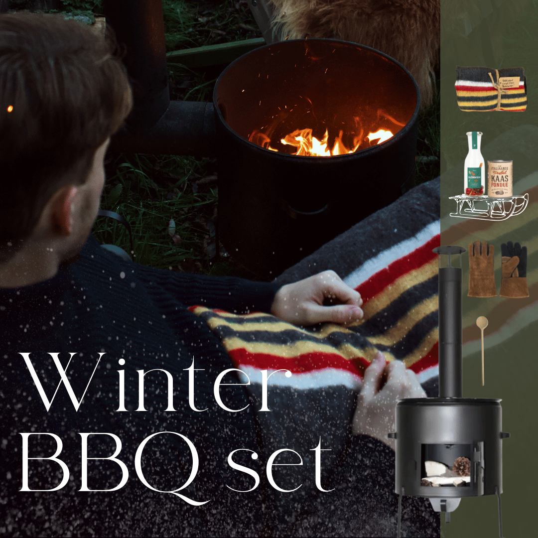 Ensemble de barbecue d'hiver photo de produit