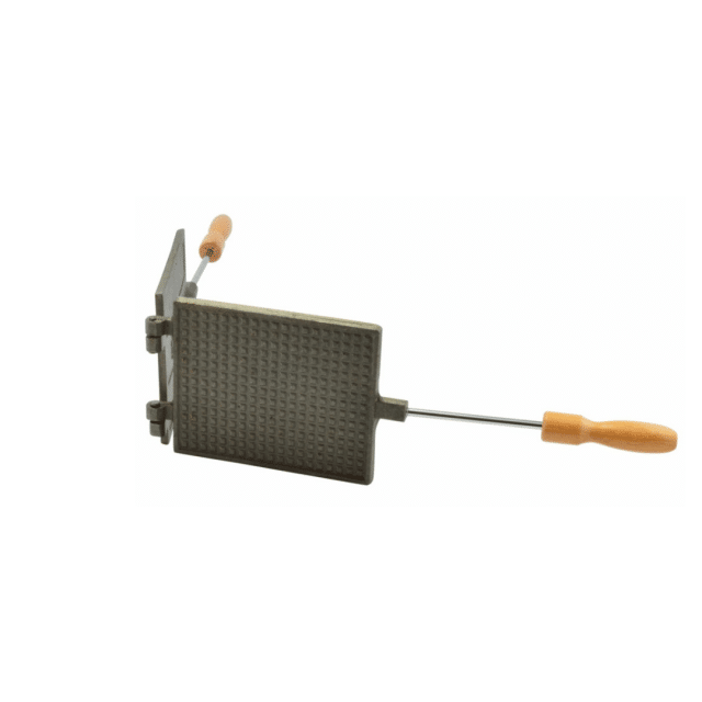 Cast iron waffle iron