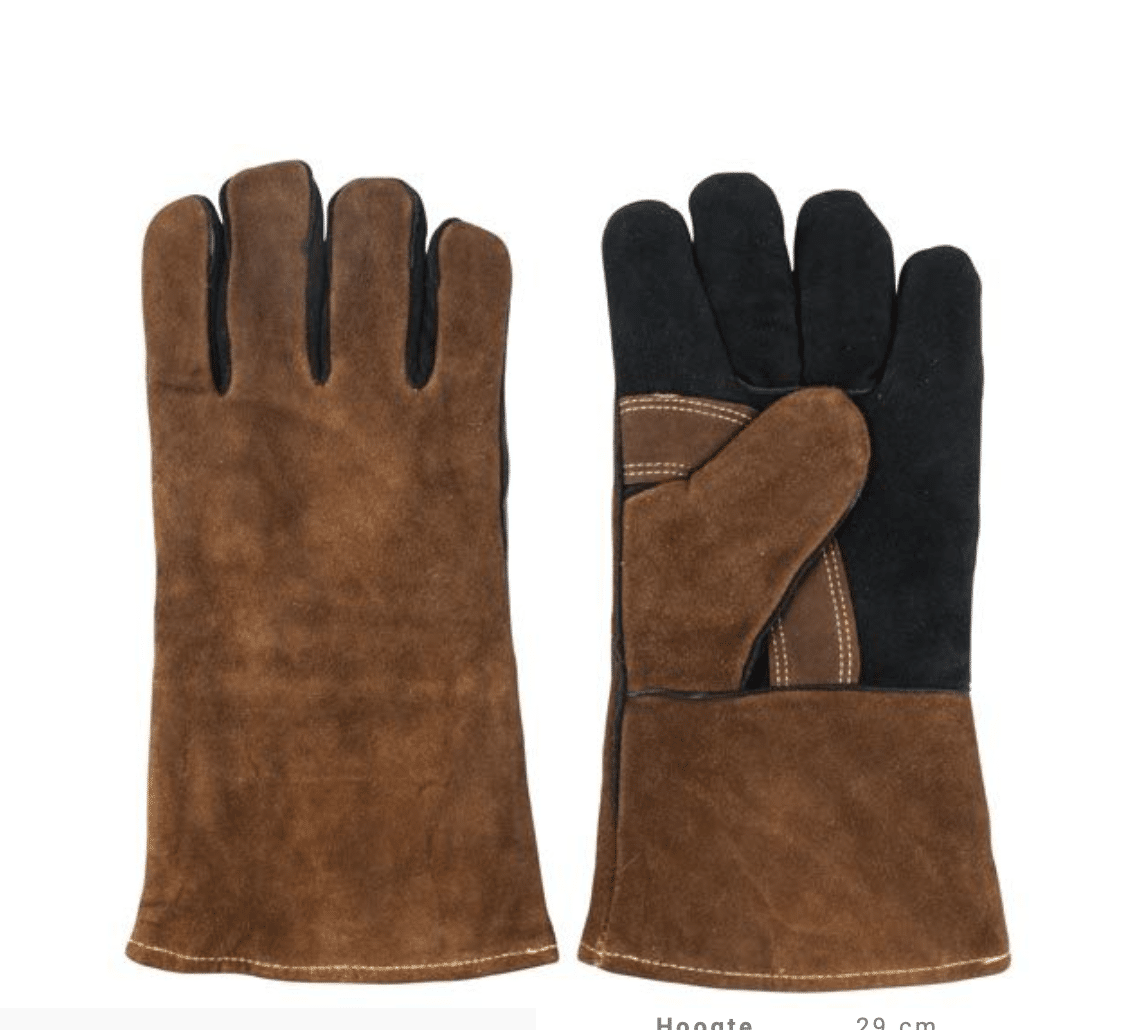 Gants de BBQ en daim 2 pièces