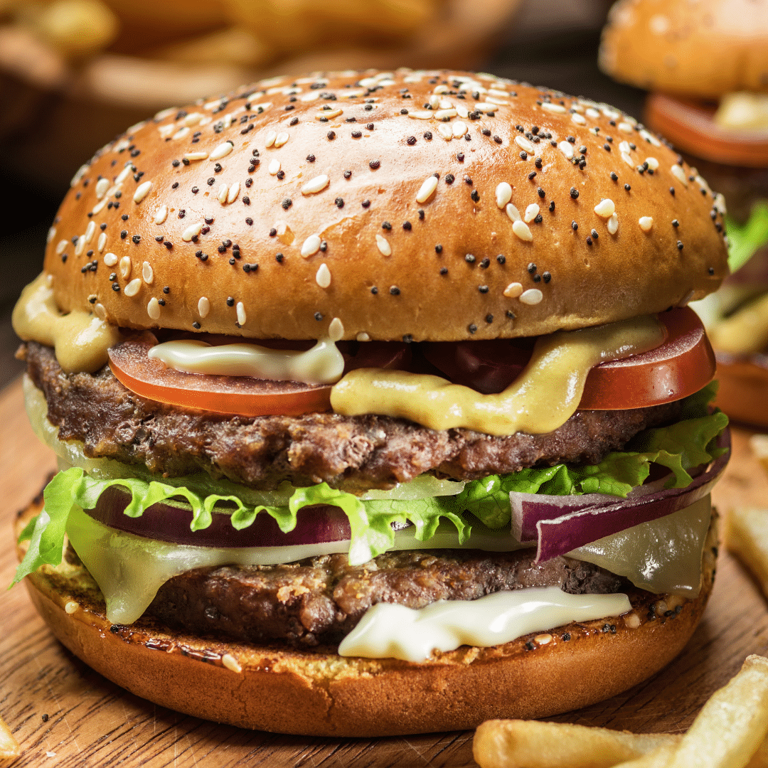 Hamburger ginmayo en ginchup