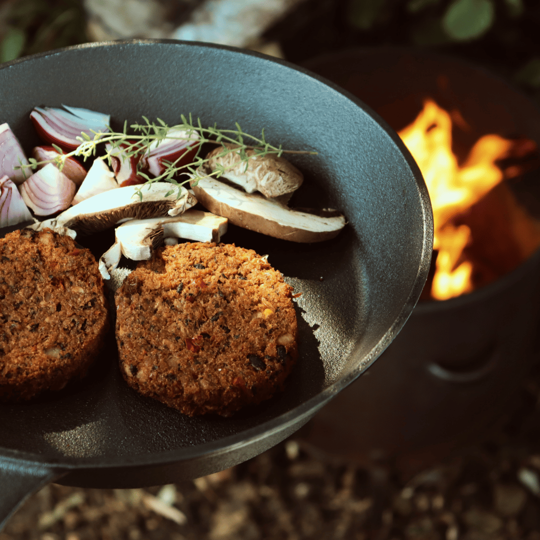 Back to basics outdoor cooking