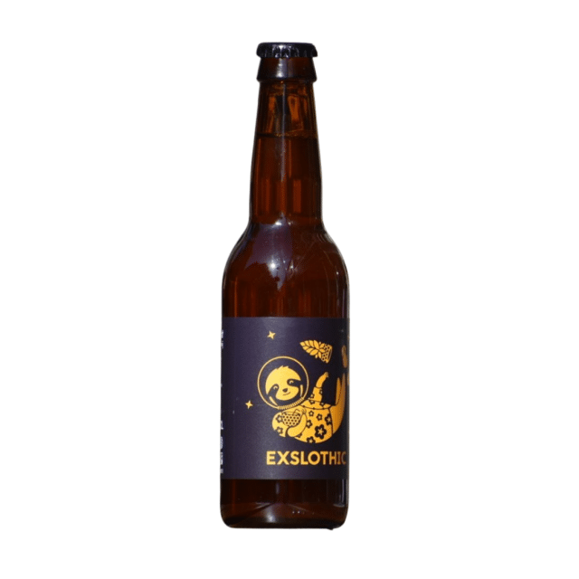 Cerveza rubia fresca Exslothic