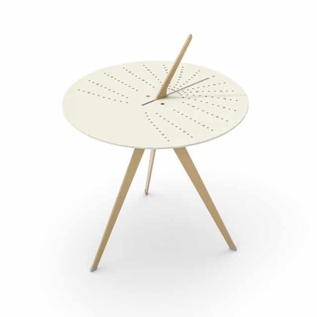 Ervaar de tijd op een voor jou betekenisvolle manier met de Weltevree Sundial Table