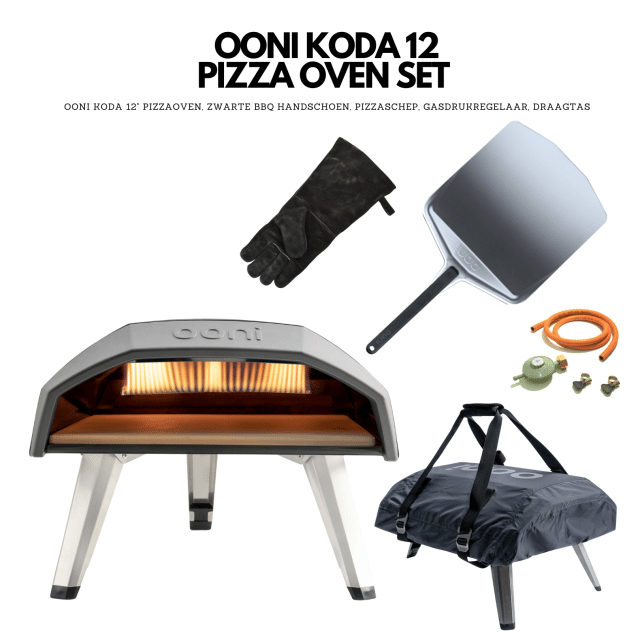 Prachtige pizza oven set Koda 12 met accessoires