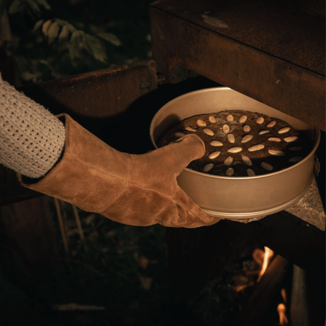 weltevree outdoor oven grid with speculoos