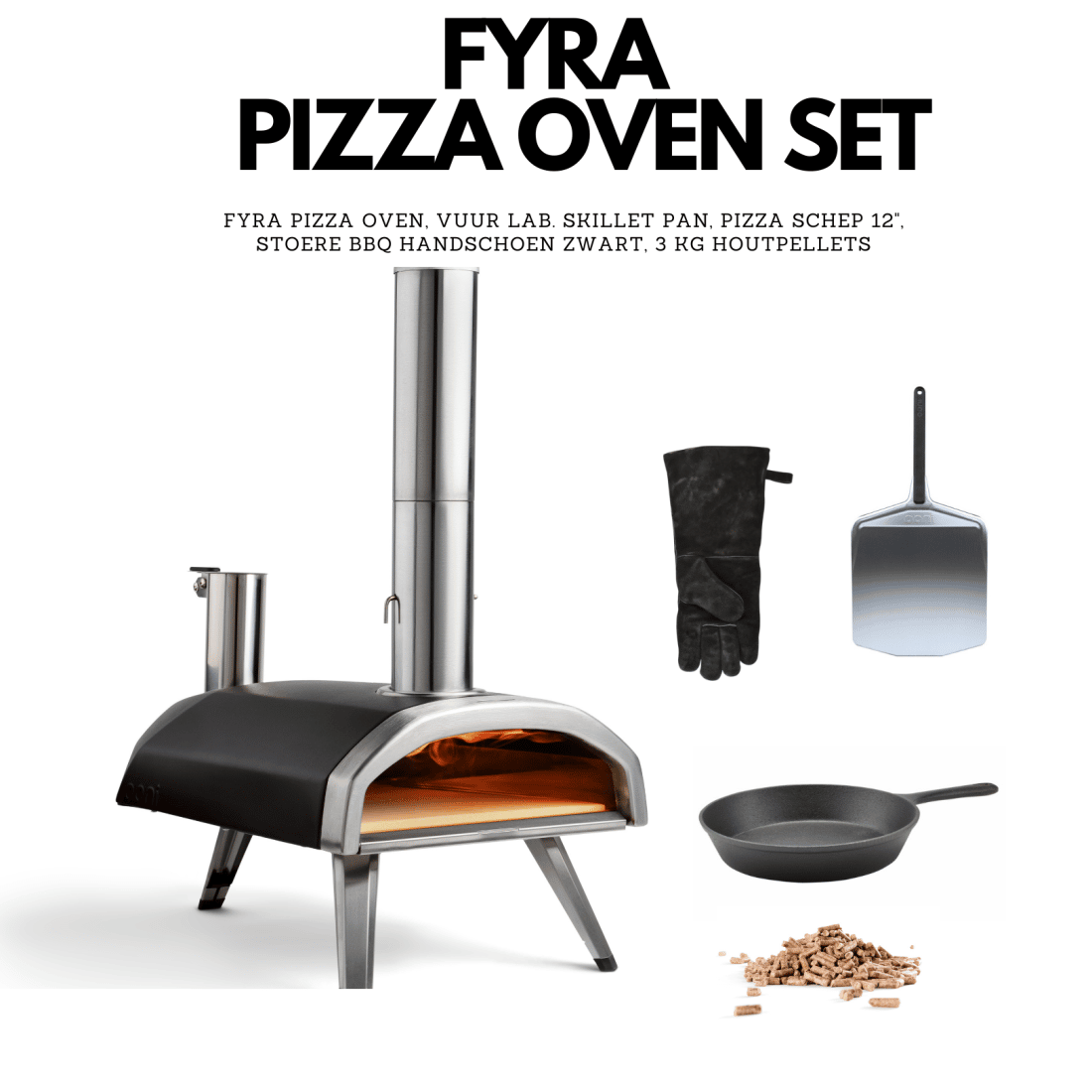 Baka de godaste pizzorna själv med FYRA pizzaugn från OONI