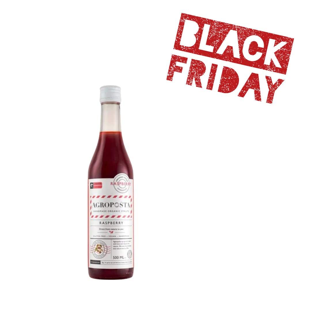 Black Friday Deal! Organic raspberry syrup