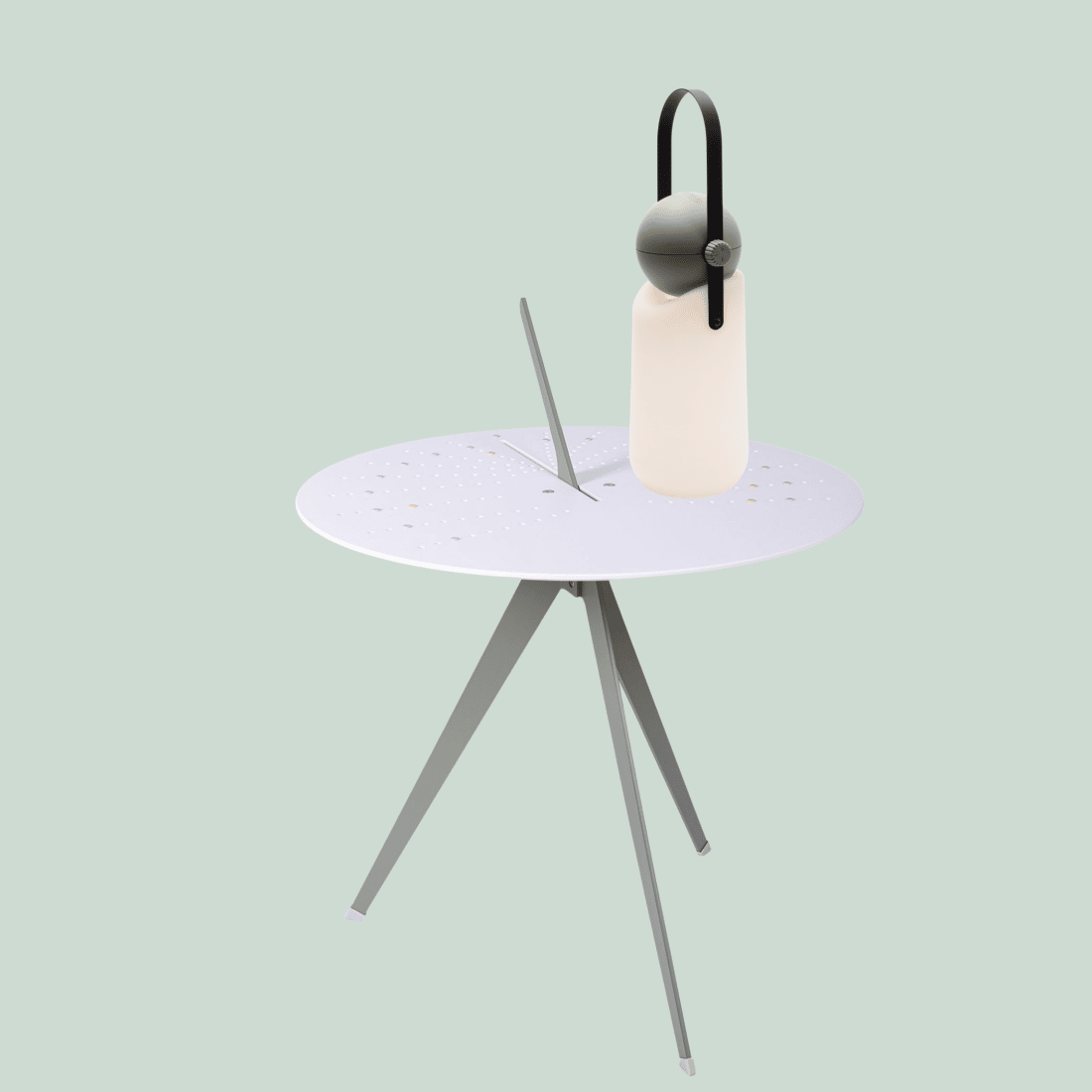 Nice combi deal with sundial table and guidelight from Weltevree