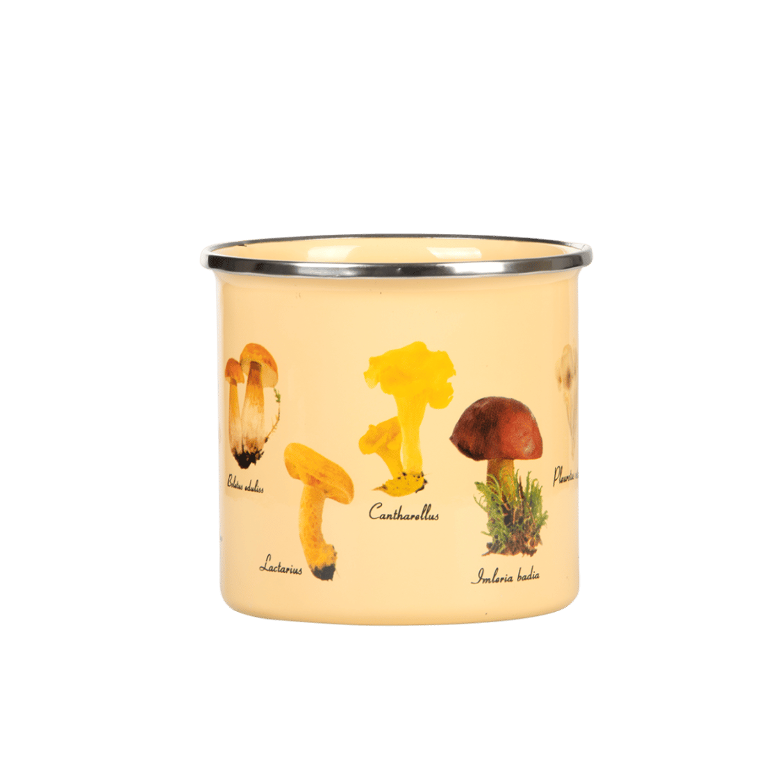 Enamel mug mushroom