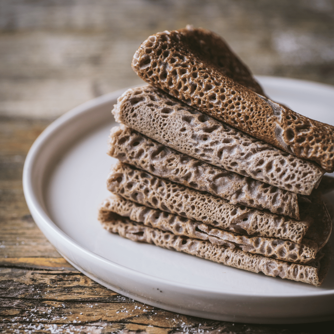 Bake the most delicious buckwheat pancakes