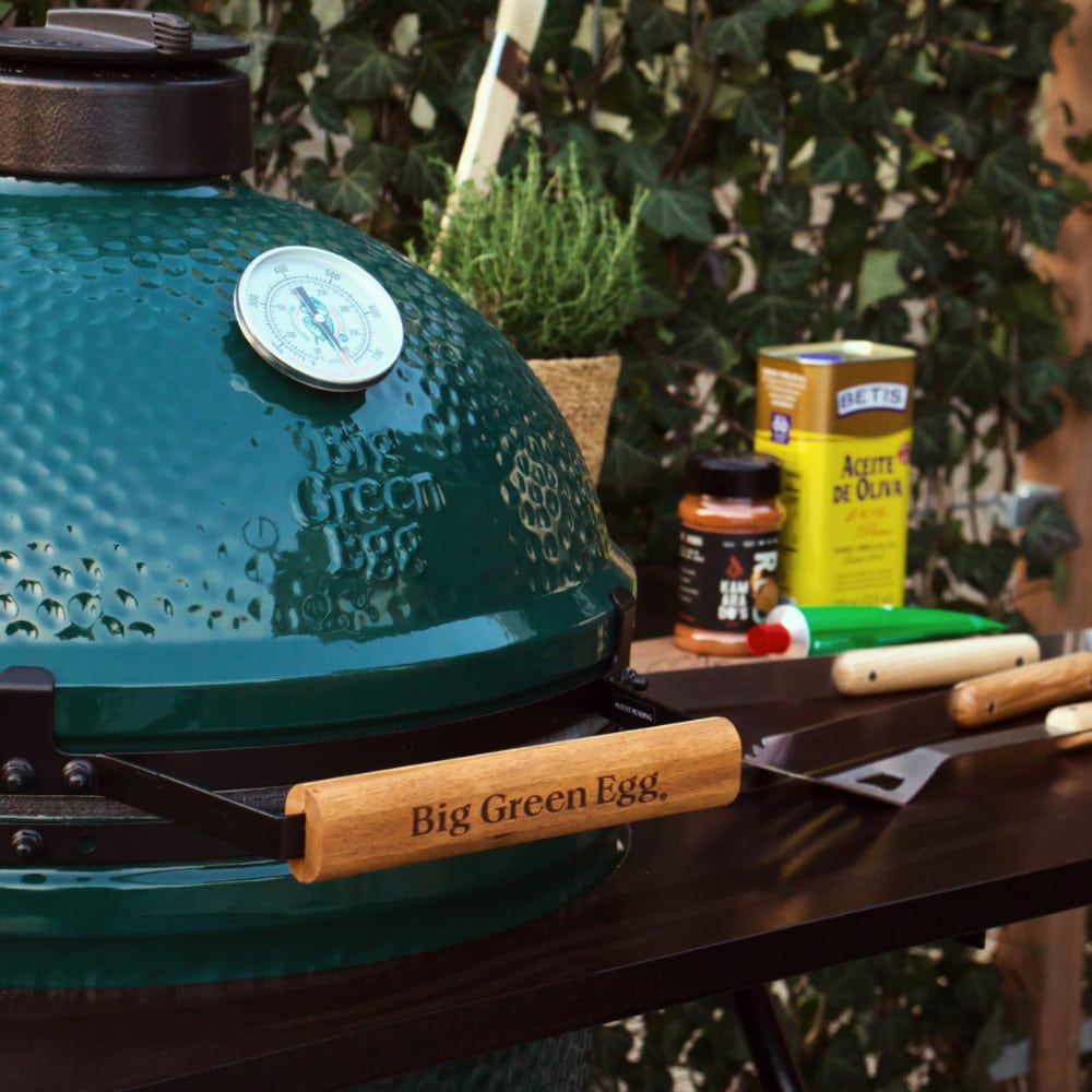 Big Green Egg Large Now with free six pack of Tapas smoking