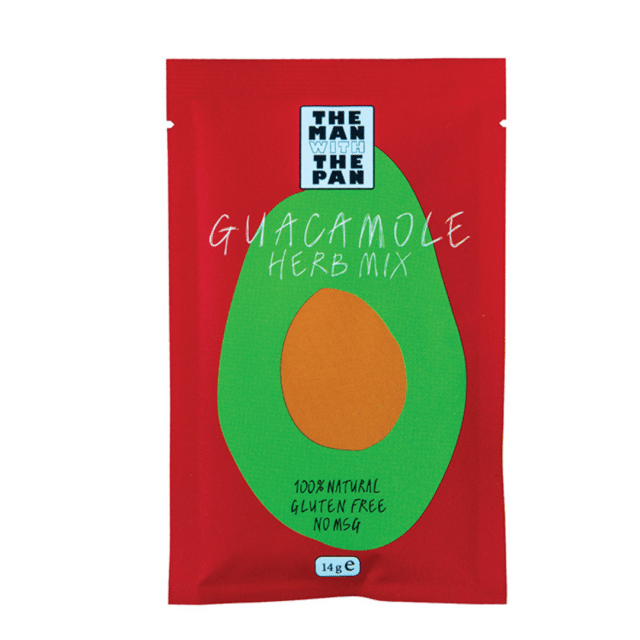Guacamole Dip Mix Mannen med pannan