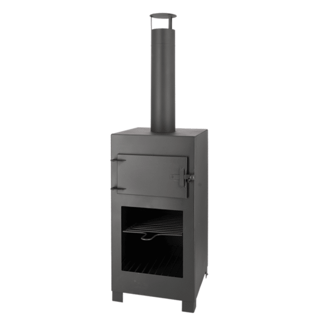 Terrace stove + pizza oven black Esschert Design