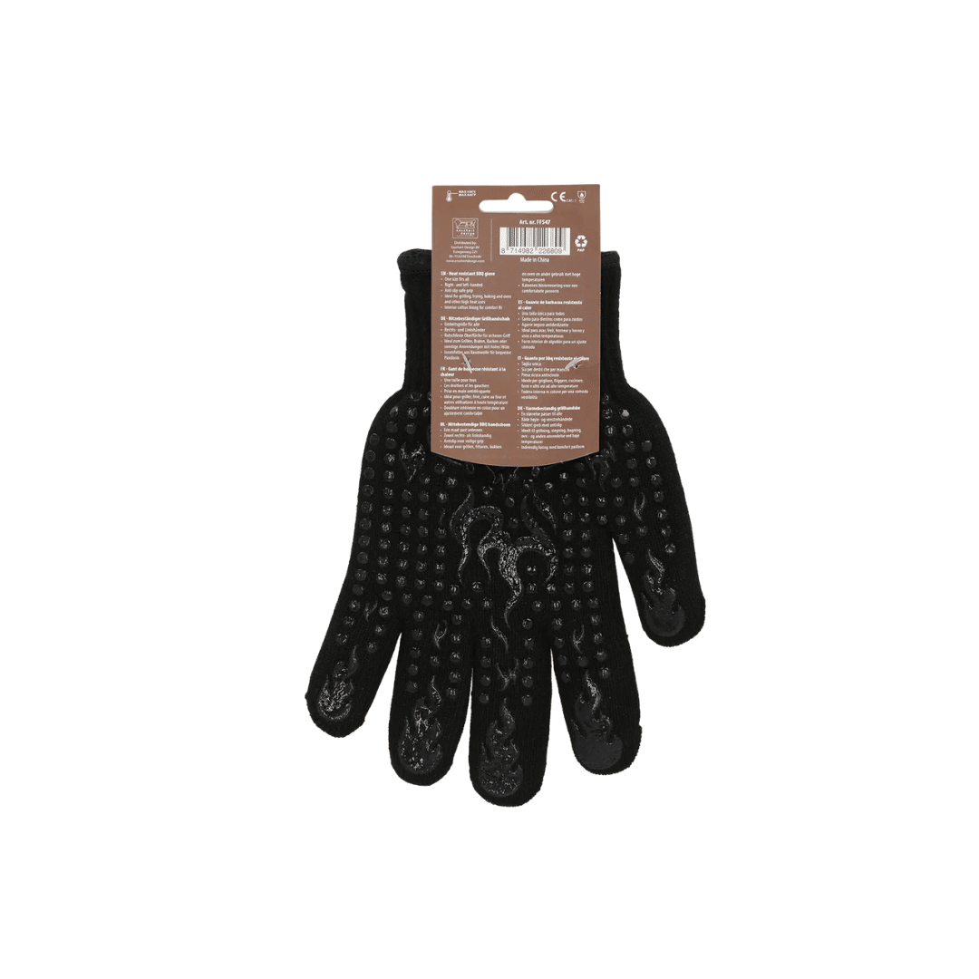 BBQ handschoen zwart