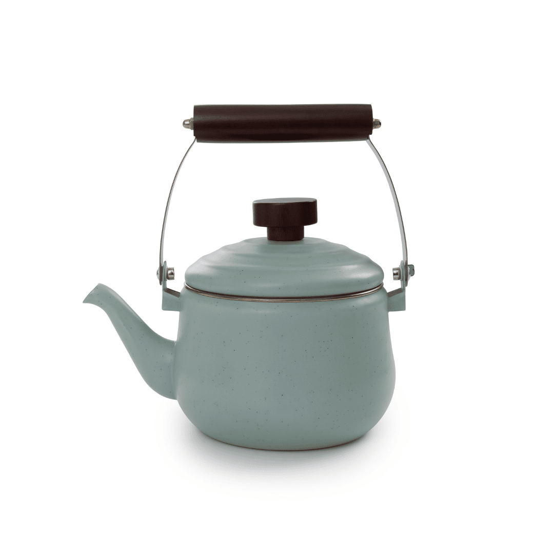 Barebones Enamel teapot mint