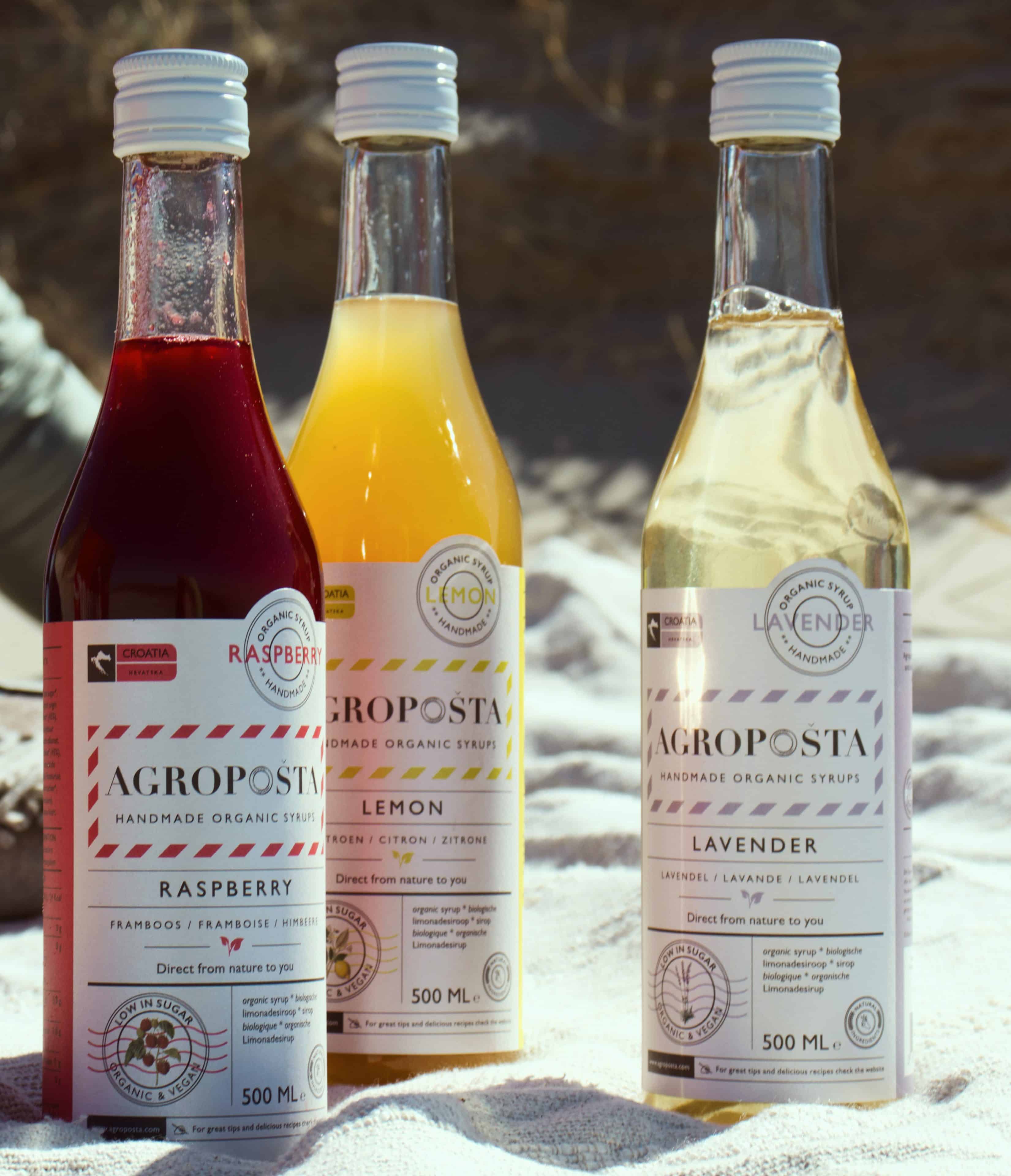 Agroposta syrups tasting