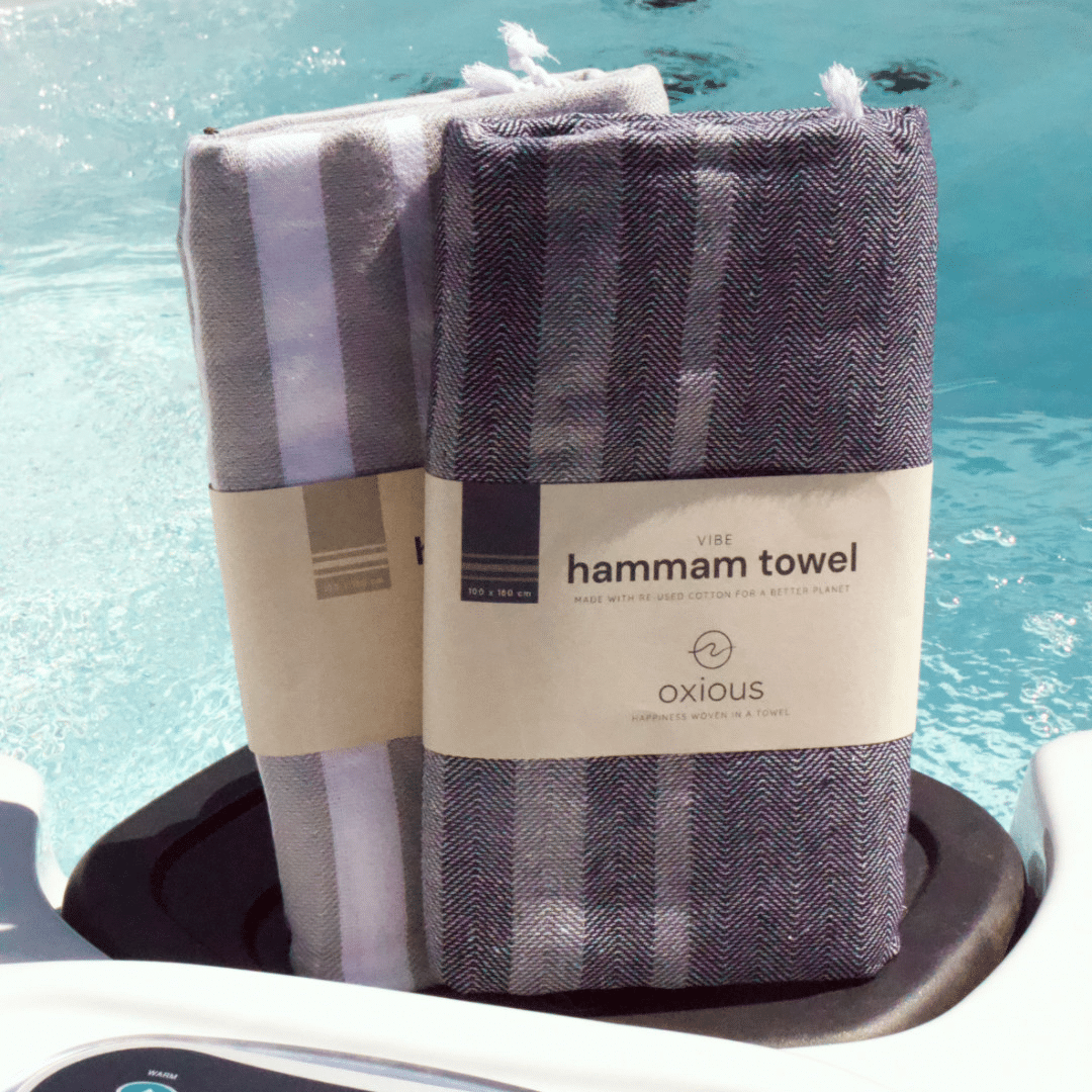 Hamam towels Oxious Wellness Tub VUUR LAB