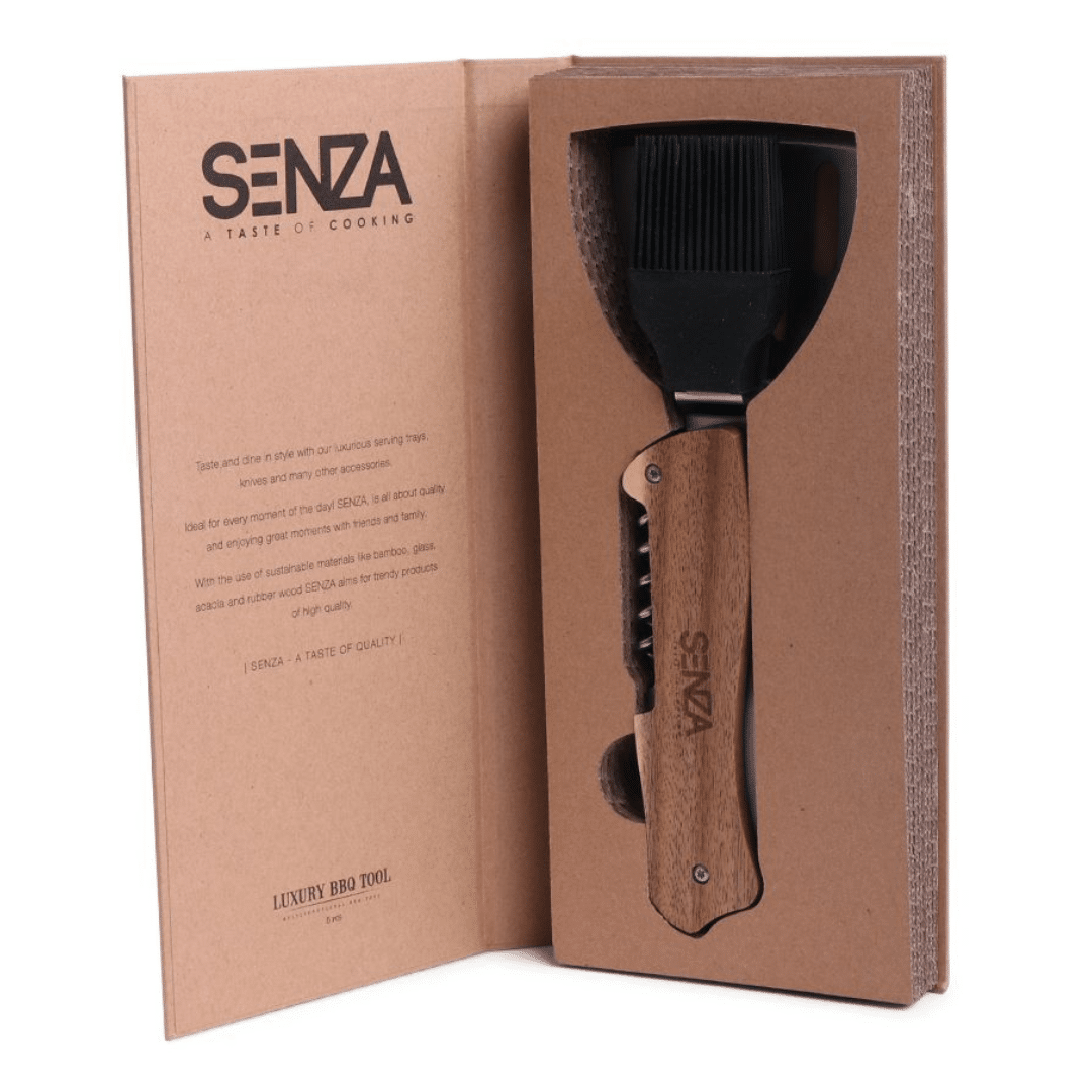 Inside packaging Luxury BBQ Tool set Senza